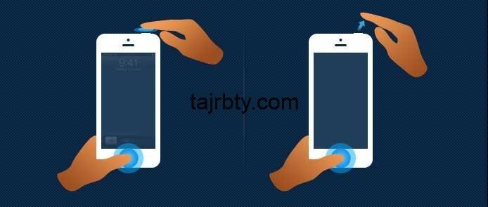 حل مشكلة تم إيقاف الايفون